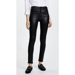 Citizens of Humanity Rocket High Rise Wax Coated Leatherette Skinny Jeans